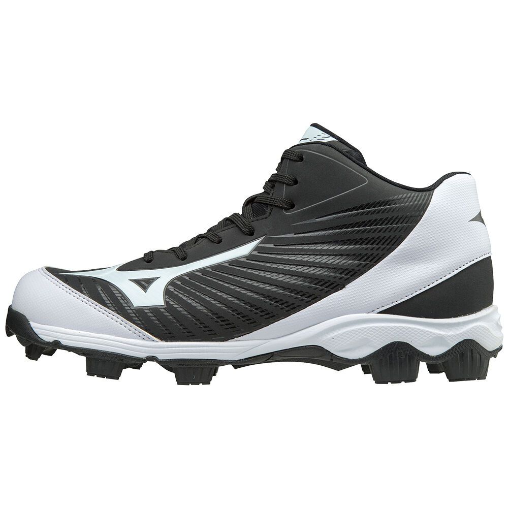 Mizuno 9-spike Adv Fra 9mid Negras Blancas | JNVY-25986