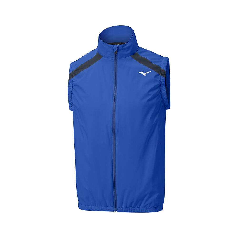 Mizuno Breath Thermo Move Tech Gilet Azules | AXHW-50439