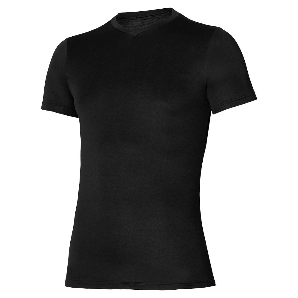 Mizuno Bt Under V Neck Tee Negras | ADIV-92705