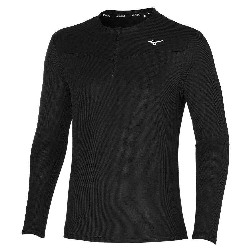 Mizuno Dryaeroflow Ls Hz Negras | EITN-81029