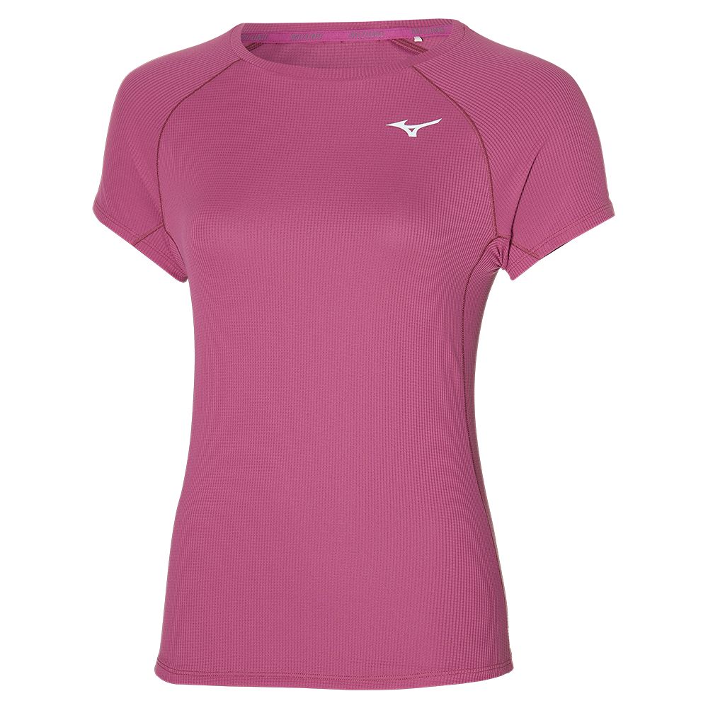 Mizuno Dryaeroflow Tee Azules | CSTJ-37180