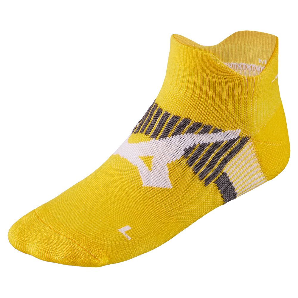 Mizuno Drylite Race Mid Amarillo | BDOW-30297