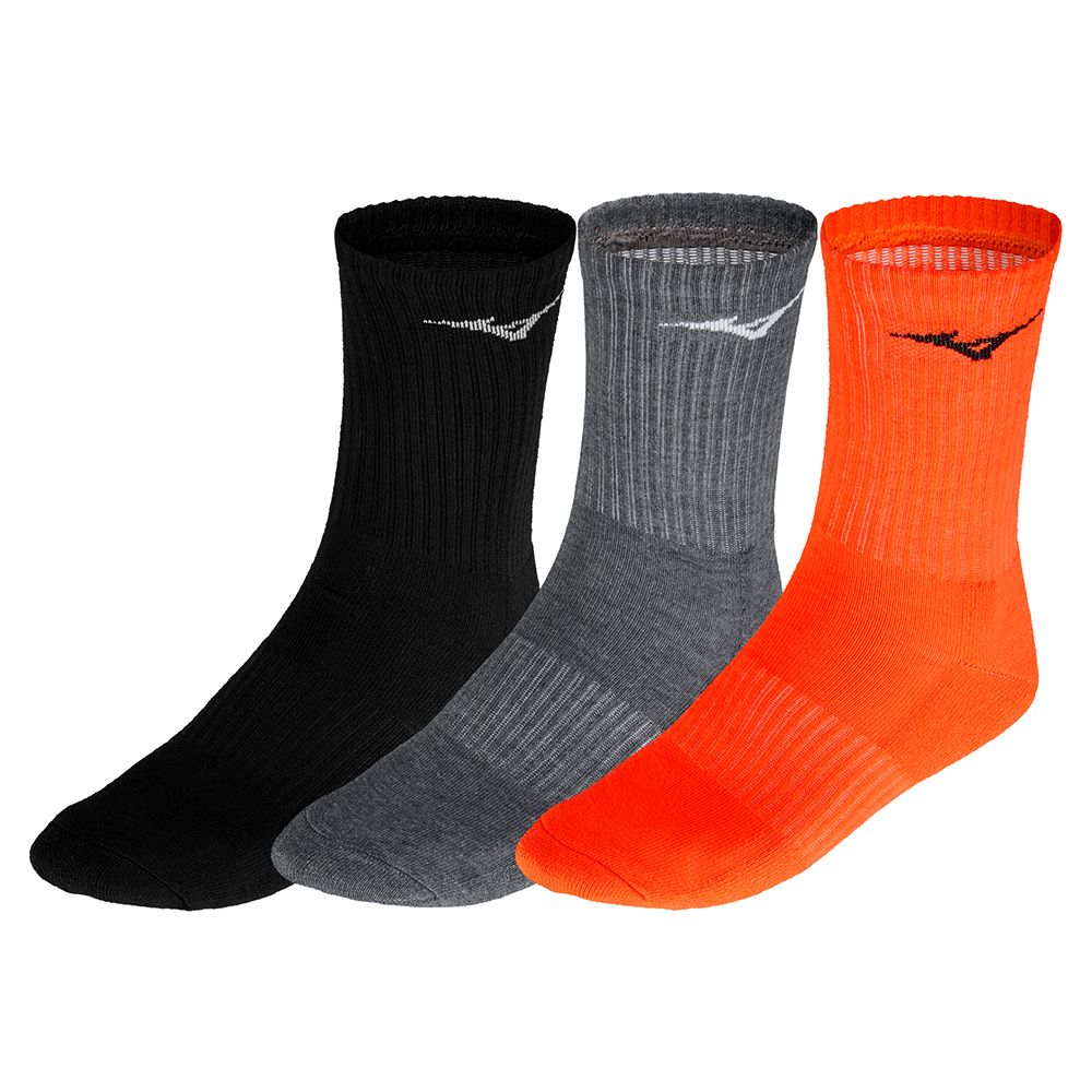 Mizuno Entrenamiento 3p Socks Negras | FLYO-02369