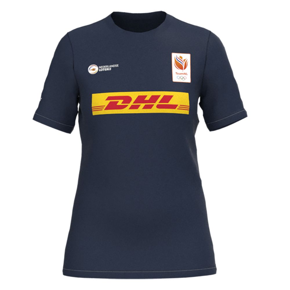 Mizuno Nevobo Teamnl T-shirt Azul Marino | BHGL-57190