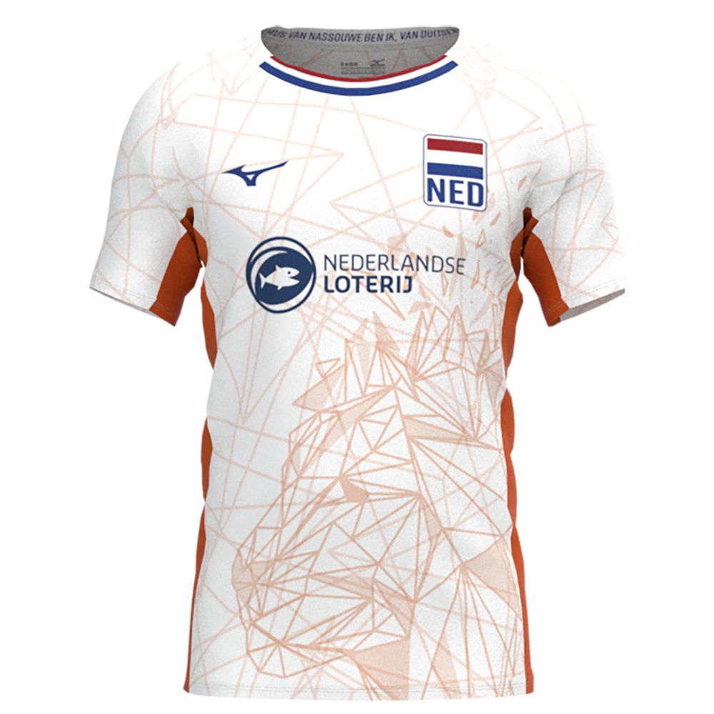 Mizuno Nevobo Volleyball Match White Shirt Blancas Blancas | ZYDN-43769