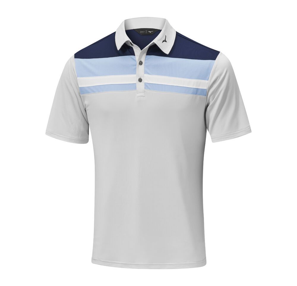 Mizuno Quick Dry Citizen Polo Gris | EWAK-73061