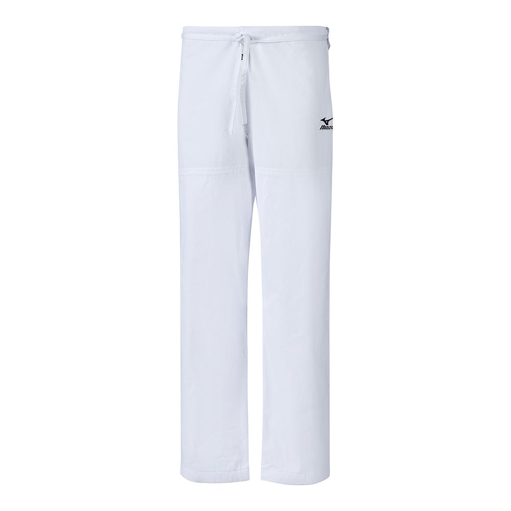 Mizuno Shiai Gi Pants Blancas | DFJH-54198