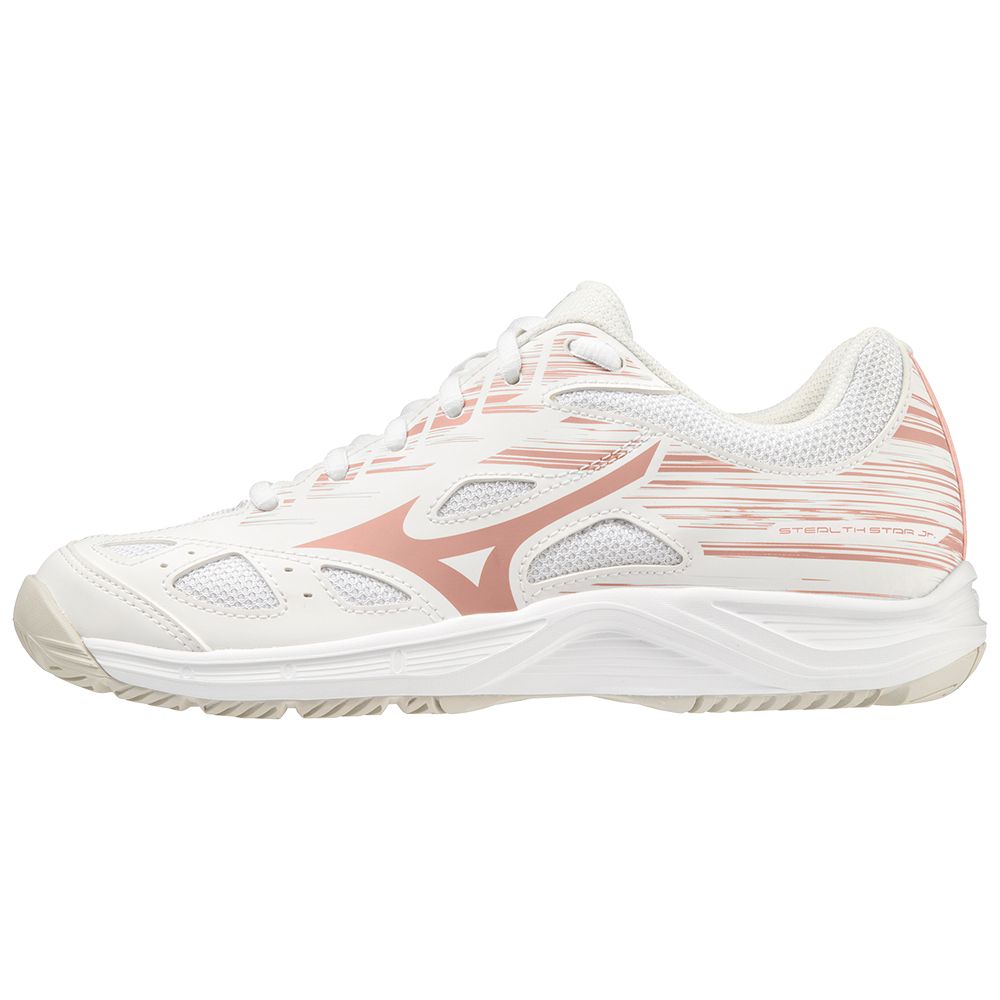 Mizuno Stealth Star Junior Blancas Rosas Blancas | KPNU-23968