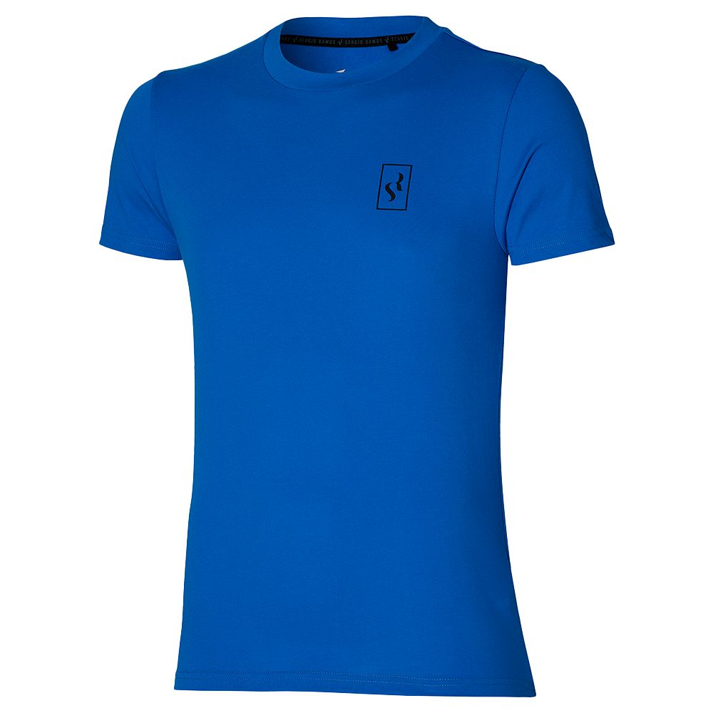 Mizuno Tee Sr Azules | EQMK-47315