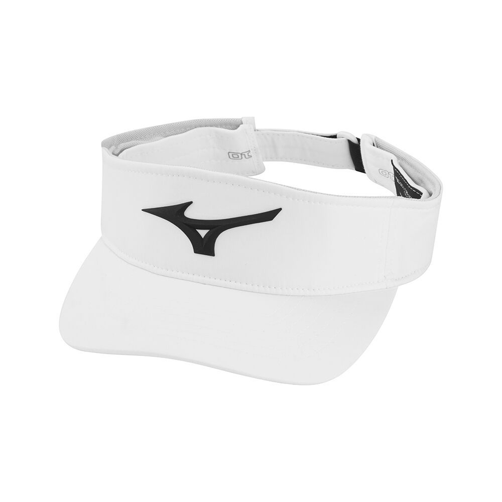 Mizuno Tour Elite Visor Blancas | POBM-80579