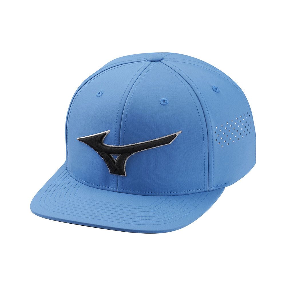 Mizuno Tour Planos Snapback Azules | GQFH-92184