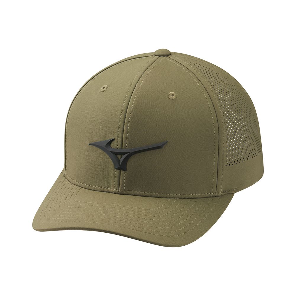 Mizuno Tour Ventilation Adjustable Verde Oliva Oscuro | TFRZ-98125