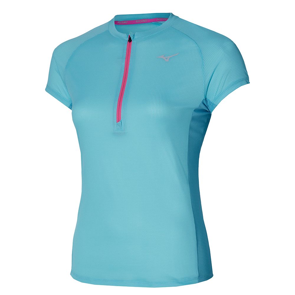 Mizuno Trail Dryaeroflow Hz Tee Marrones | EGLC-72835