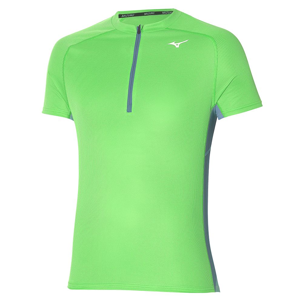 Mizuno Trail Dryaeroflow Hz Tee Negras | TWXN-75089