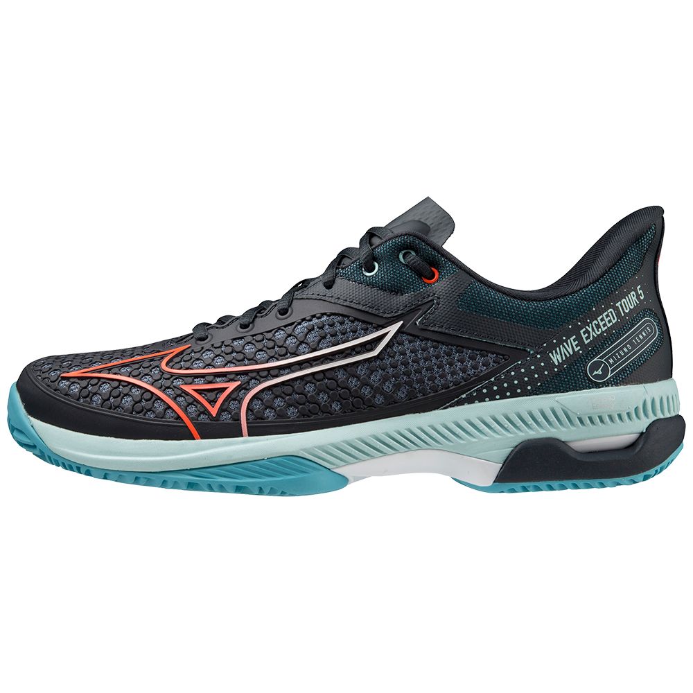 Mizuno Wave Exceed Tour 5 Cc Azules Turquesa | AJYO-71034