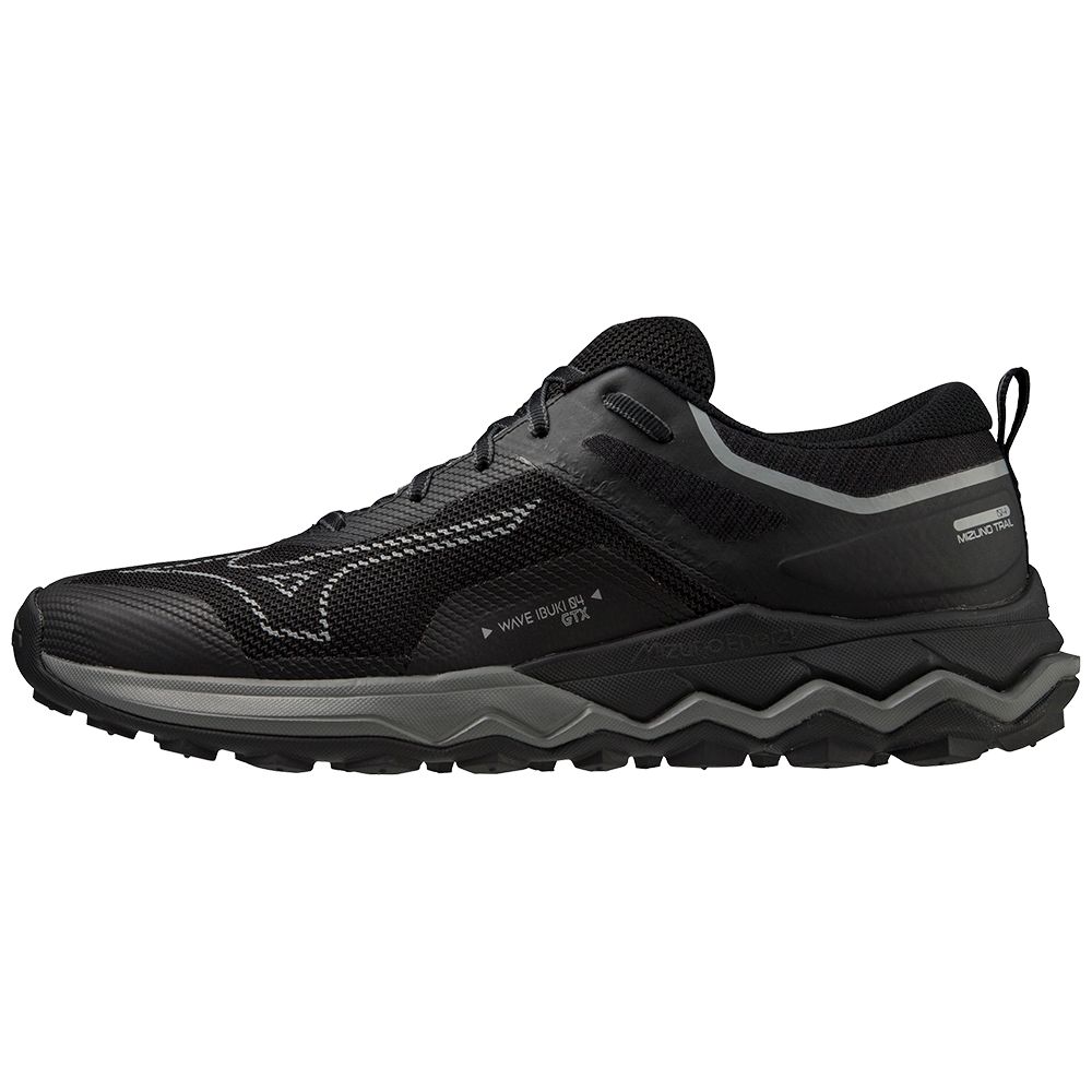 Mizuno Wave Ibuki 4 Gtx Negras Metal Gris Gris Oscuro | XYLO-84701