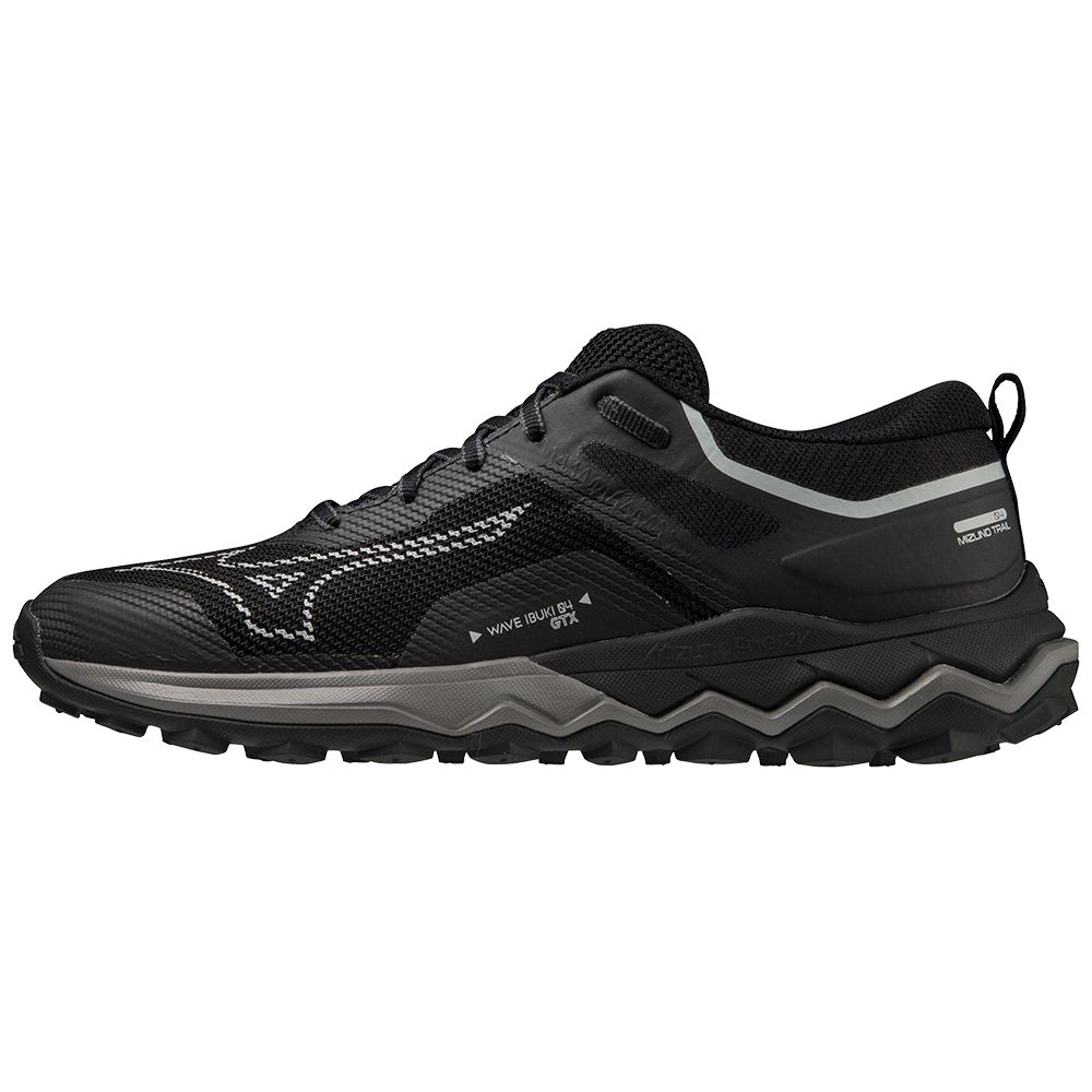 Mizuno Wave Ibuki 4 Gtx Negras Plateadas | WMVF-92751