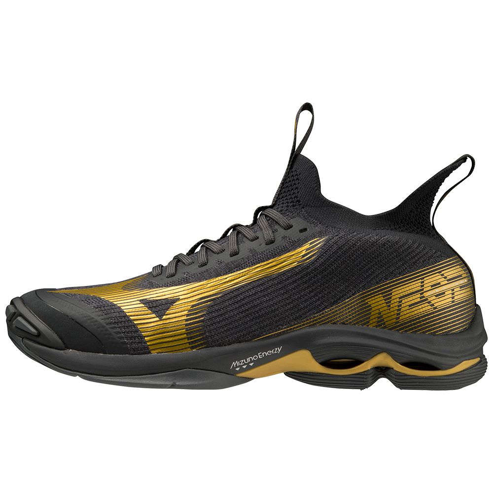 Mizuno Wave Lightning Neo2 Negras Doradas | HQWR-21793