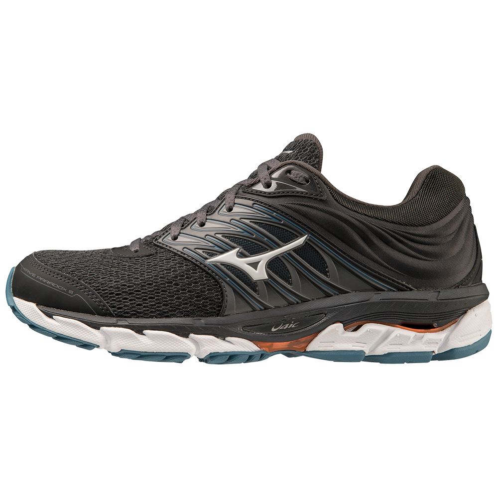 Mizuno Wave Paradox 5 Negras Naranjas Claro | DNBH-81097