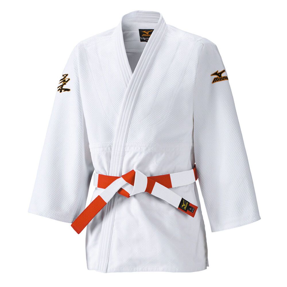 Mizuno Yawara Jacket Blancas | GFAB-85791